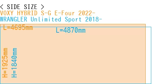 #VOXY HYBRID S-G E-Four 2022- + WRANGLER Unlimited Sport 2018-